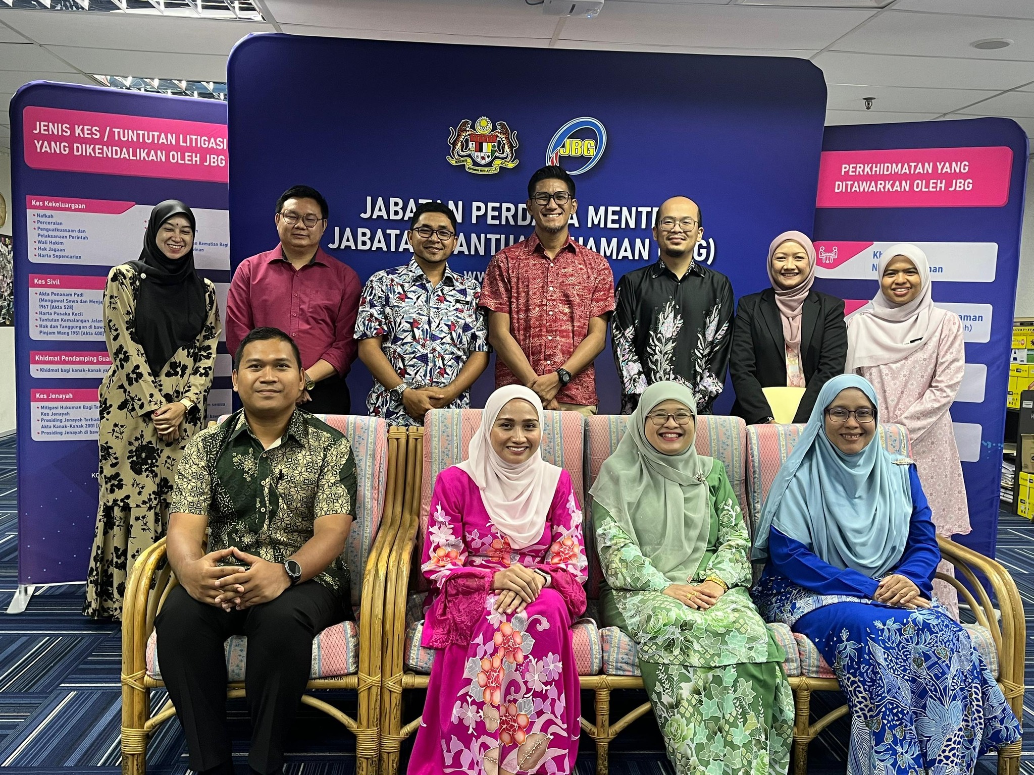 Mesyuarat Penyelarasan Program Kampung Angkat Madani JBG bersama Pejabat Daerah Jempol Negeri Sembilan